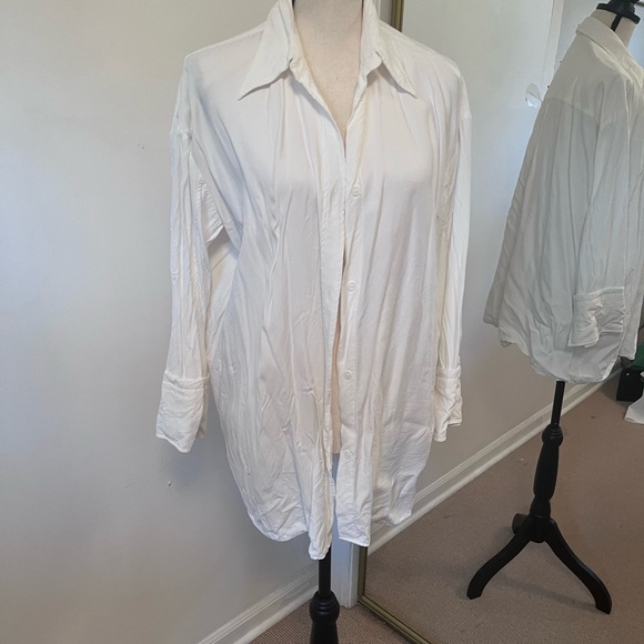 Mango Flowy long shirt - Picture 3 of 3